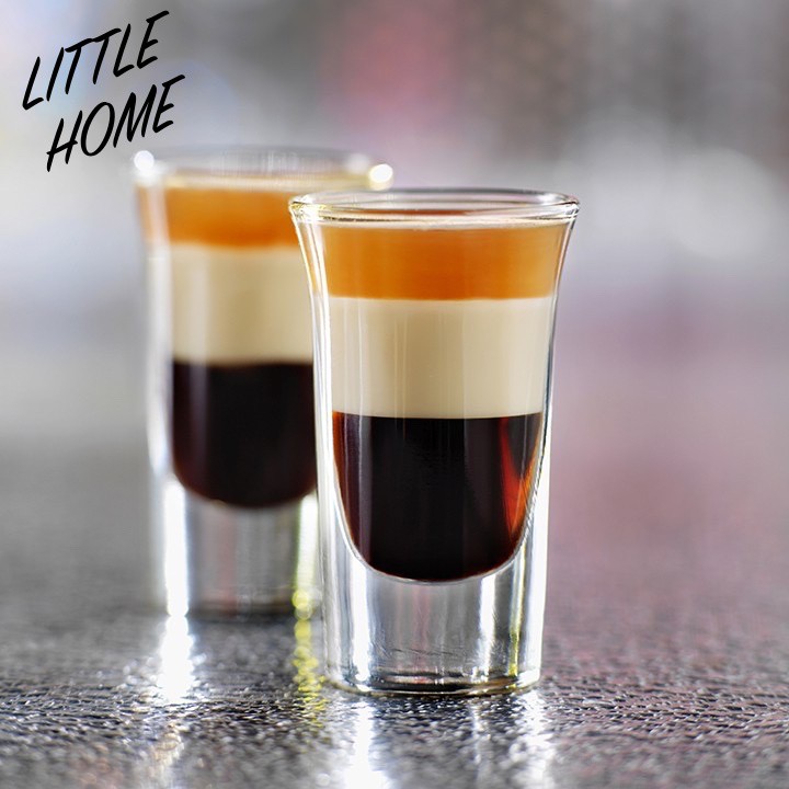 LITTLEHOME แก้วเป๊ก แก้วช็อต ตราลักกี้ Lucky Glass (A3)