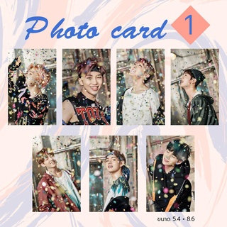 #BTS PHOTO CARD SET ใบละ 7 บาท คละเซ็ตได้คะ