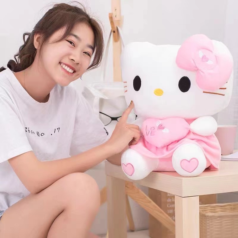 thetoys ของเล่นตุ๊กตา ตุ๊กตาคิตตี้ นุ่มนิ่ม คิตตี้ น่ารัก doll ของขวัญที่ดีสำหรับเด็ก