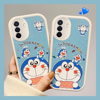 เคสโทรศัพท์ Huawei Nova Y70 Nova 9 ลายโดราเอมอนขี้อาย น่ารัก กันกระแทก เคสโทรศัพท์ Huawei NovaY70 เคสป้องกันกล้อง