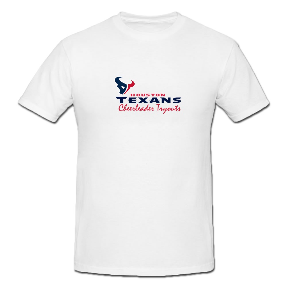 เสื้อยืด Houston Texans Unisex ผ้าฝ้ายคุณภาพสูง 100%