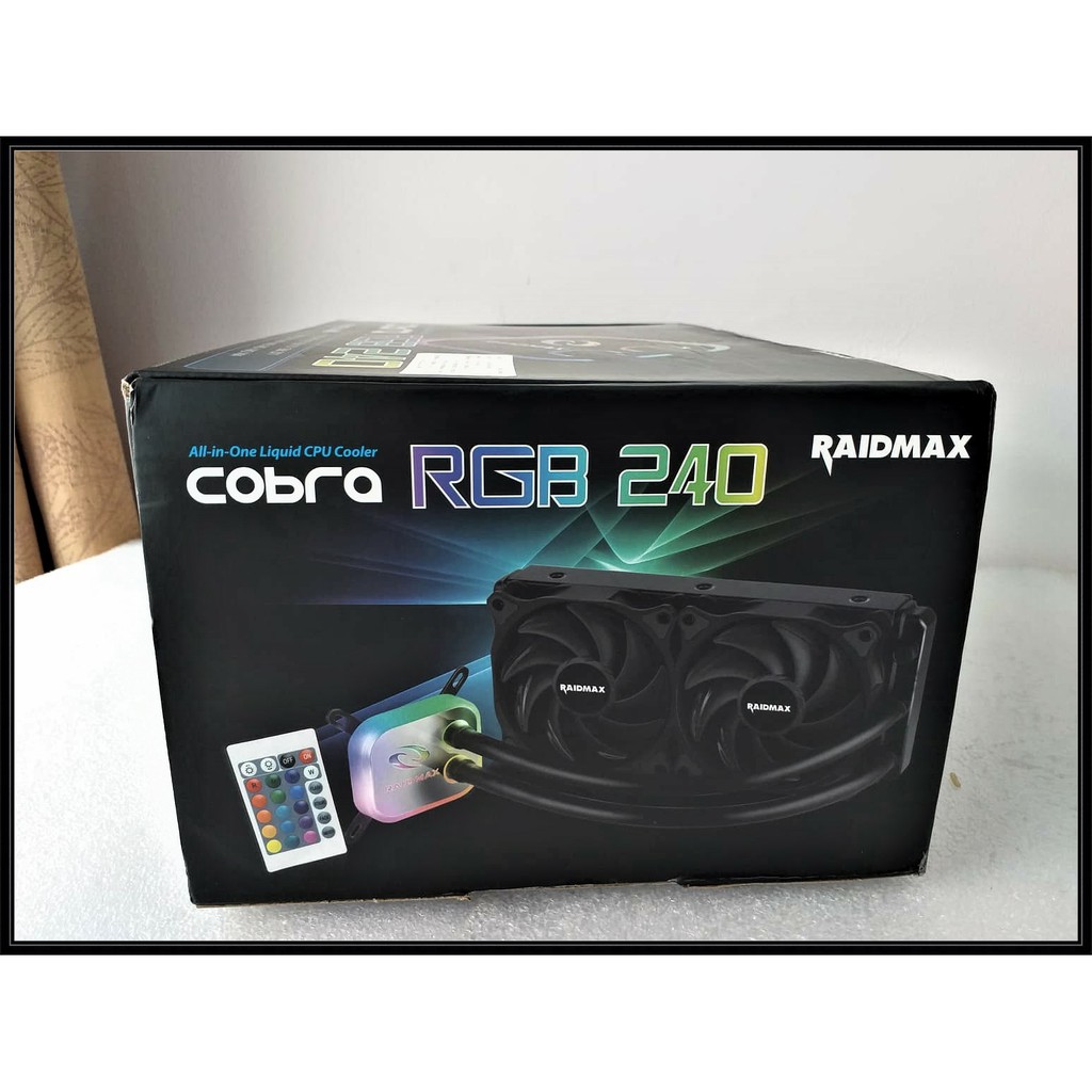 liquid cooling raidmax cobra 240 rgb