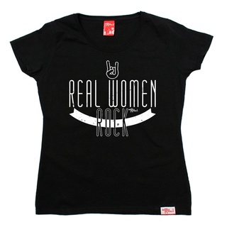 ขายดี!ขายดี เสื้อยืดลําลอง แขนสั้น พิมพ์ลายวงร็อค Real Rock Metal Heavy Funny birthday NOehbi83DOfgnp37S-5XL