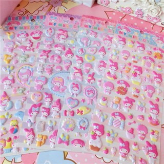 My Melody Puffy Sticker