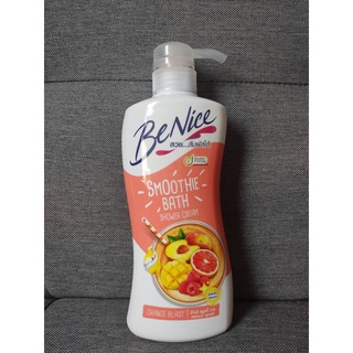 BeNice Smoothie Bath Orange Blast Shower Cream บีไนซ์ ครีมอาบน้ำ สูตรออเรนจ์ บลาสก์ 450ml.