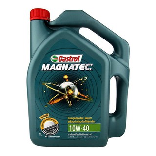 💦 CASTROL น้ำมันเครื่อง MAGNATEC 10W-40 4 ลิตร สำหรับรถที่ใช้เชื้อเพลิงและแก๊ส CNG/NGV/LPG 💦 WW