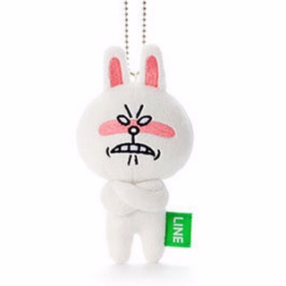 แท้ 100% จากญี่ปุ่น พวงกุญแจ ไลน์ LINE Character Anime Connie CO-10 Plush Doll Ball Chain