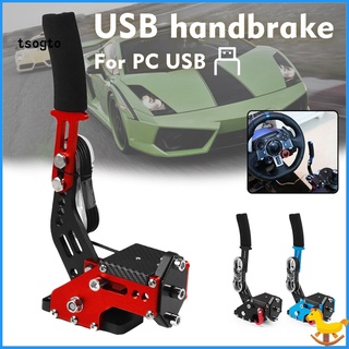 Tsogto เชือกเบรคมือจําลอง 14 บิต Usb สําหรับ Racing Games G27 G25 G29 T500 T300 Fanatecosw Dirt