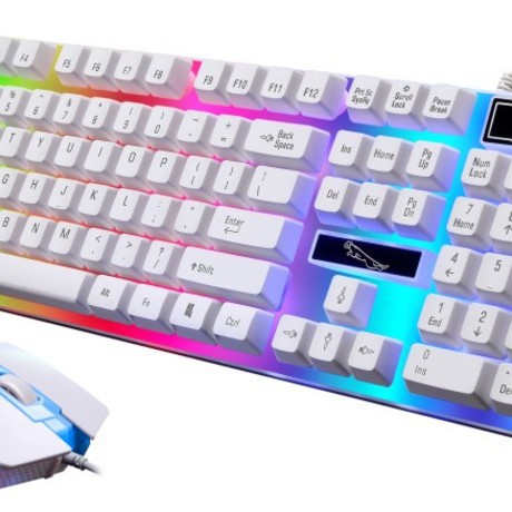 Keyboard and mouse set G21 wired usb luminous gaming computer ...