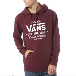 VANS⏸ AUTHENTIC CLASSIC CUSTOM HOODIE เสื้อฮู้ดแบรนด์