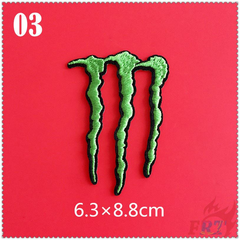 Fashion Brand Monster Energy Ironon Patch 1Pc Diy Embroidery Patch