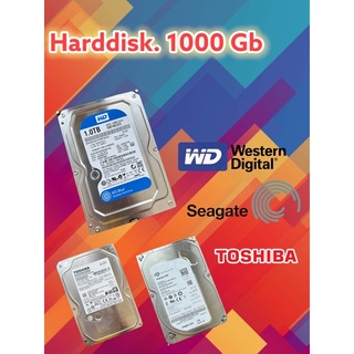 harddisk 1000 Gb มือสองตรวจเช็คทดสอบแล้วใช้งานได้ปรกติ