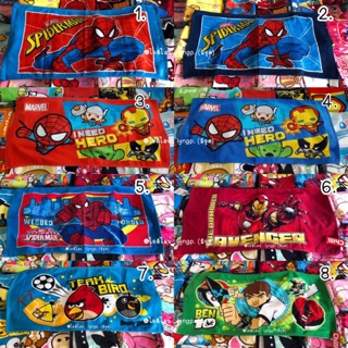 🔥พร้อมส่ง..ถูกที่สุดด!!🔥 ผ้าขนหนูลิขสิทธิ์แท้ลาย Marvel , Spiderman🕸🕷