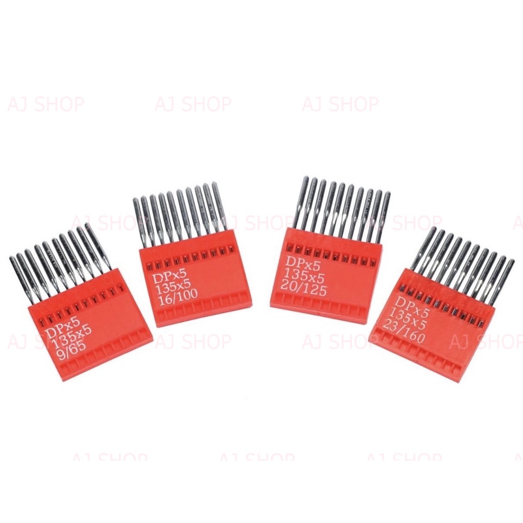 เข็มจักรเย็บผ้า DOTEC DP*5 ยี่ห้อ:DOTEC นก(10Pcs/เเพ็ค)