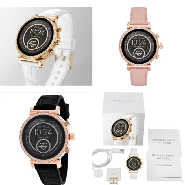 michael kors access sofie gen 4 display smartwatch mkt5062