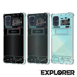 เคส สำหรับ Samsung Galaxy A71 5G [Explorer Series] 3D Anti-Shock Protection TPU Case