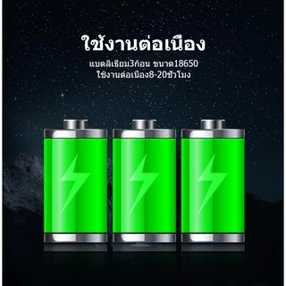 [YAGE]ไฟฉายคาดหัว ไฟคาดหัวแบตลิเธียม ความสว่างสูง หัวไฟขนาดใหญ่ สวิตช์หมุนหรี่ได้ ใช้งานต่อเนื่อง8-20ชั่วโมง