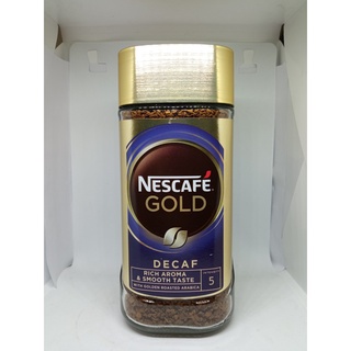 เนสกาแฟโกลด์ดีคาฟ กาแฟสกัดคาเฟอีนออกชนิดฟรีชดราย  Nescafe Gold Decaf 200g(ฉลากม่วง) product of korea