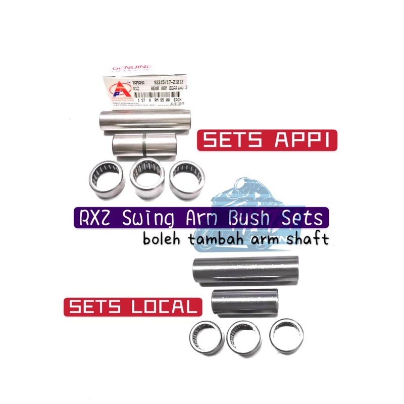 [SWING ARM BUSH]RXZ Swing Arm Bush & Shaft Appi/Local