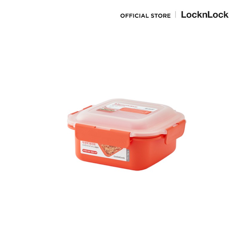 LocknLock กล่องถนอมอาหาร Microwave Container ความจุ 1.1 L. รุ่น LMW105