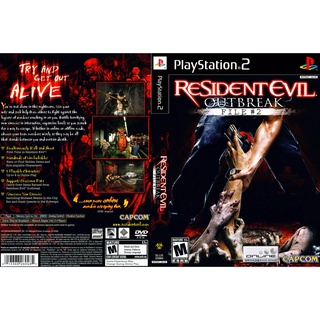 แผ่นเกมส์ PS2 Resident Evil Outbreak File #2   คุณภาพ ส่งไว (DVD)