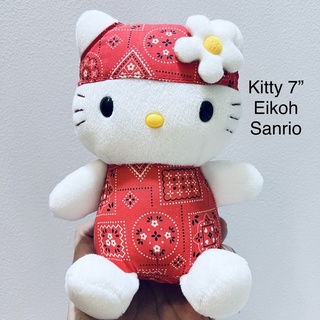 #ตุ๊กตา #เฮลโหล #คิตตี้ ชุดสวย #แต่งตัว #Eikoh #Sanrio #ลิขสิทธิ์แท้ 7” #Hello #Kitty #ป้ายชัด สภาพ95% #งานเก่า #งานสะสม