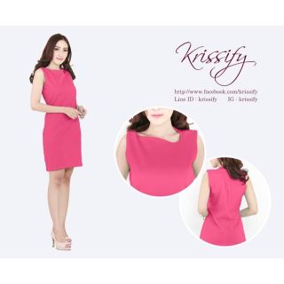 Dress krissify size m 36-30-38 ยาว 34