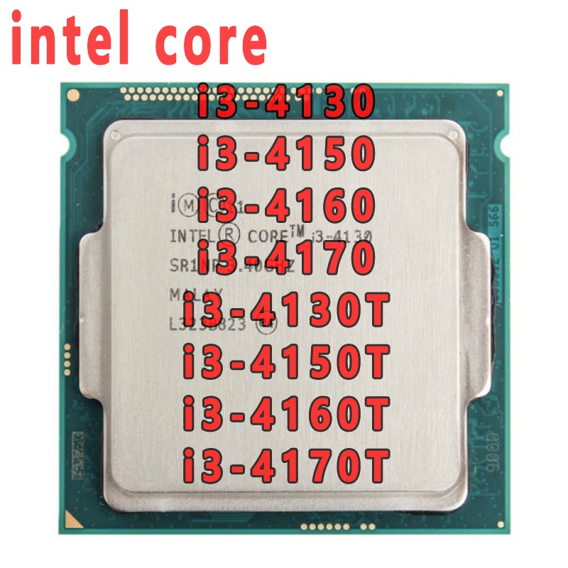 Intel Core i3 4130 4150 i3 4160 4170 4130T 4150T CPU 1150 เข็มเศษ Intel Dual-core LGA CPU โปรเซสเซอร