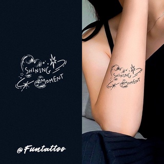 [พร้อมส่ง] TATTOO 15 DAYS 1 แผ่น ติดได้นาน 15 วัน กันน้ำได้ ไม่ลอก ขนาด 10*15 ซม. แทททูสติ๊กเกอร์ แทททูรอยสัก