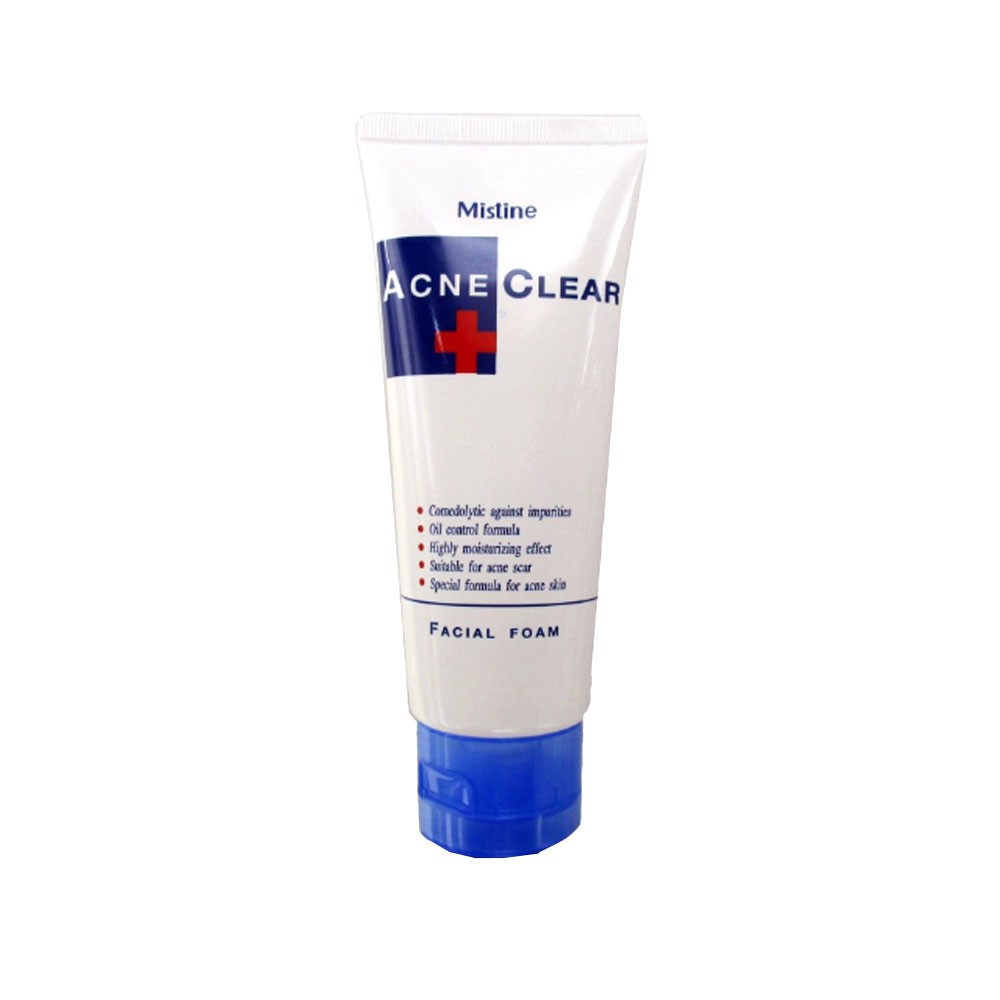 Mistine Acne Clear Facial Foam 85 g. มิสทีน แอคเน่ เคลียร์ เฟเชี่ยล โฟม ขนาด 85 กรัม18574