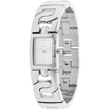 นาฬิกาผู้หญิง DKNY Ladies Watch รุ่น NY8013 with Silver Dial and Silver Stainless Steel Bracelet แท้ 100% USA