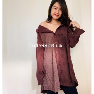 เสื้อเชิ้ตผ้าฝ้าย สไตล์ญี่ปถ้น