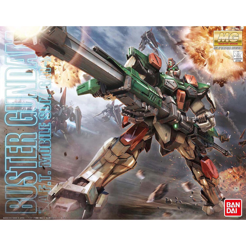 Bandai MG BUSTER GUNDAM GAT-X103 4573102629067 B1