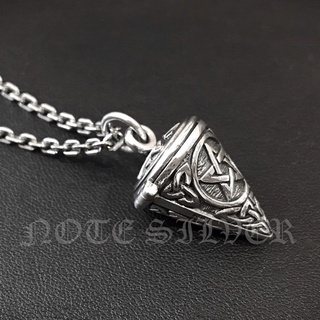 จี้ลูกดิ่งเงินแท้ลายดาวห้าแฉก Sterling Silver 925 NSPD2396