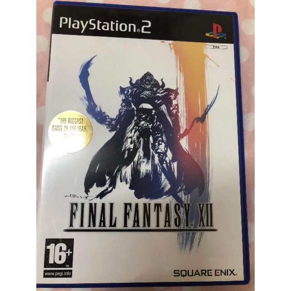 แผ่นเกมส์แท้ps2 Final fantasy XII