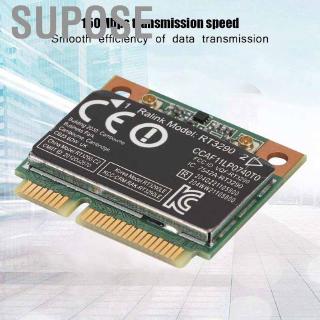 supose rt 3290 wi - fi การ์ดเครือข่ายไร้สาย 150 mbps สําหรับ mini pci e port computer zz