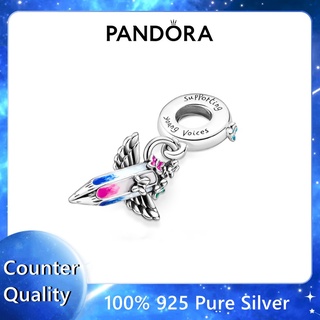 Pandora จี้ดินสอสี เงิน S925 ของขวัญวันเกิด สําหรับผู้หญิง p825