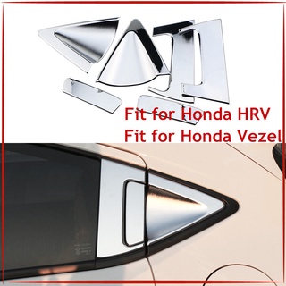 สติกเกอร์ติดมือจับประตูรถยนต์ ABS โครเมี่ยม อุปกรณ์เสริม สําหรับ Honda HR-V HRV Vezel 2015 2016 2017 2018 2019 2020 6 ชิ้น