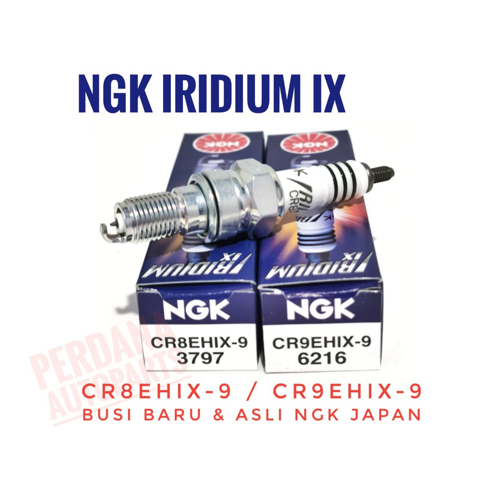 หัวเทียน NGK Iridium IX CR8EHIX-9 (IUH24/D) หรือ CR9EHIX-9 (IUH27D) คาร์บูเรเตอร์ NGK Japan Vario 11