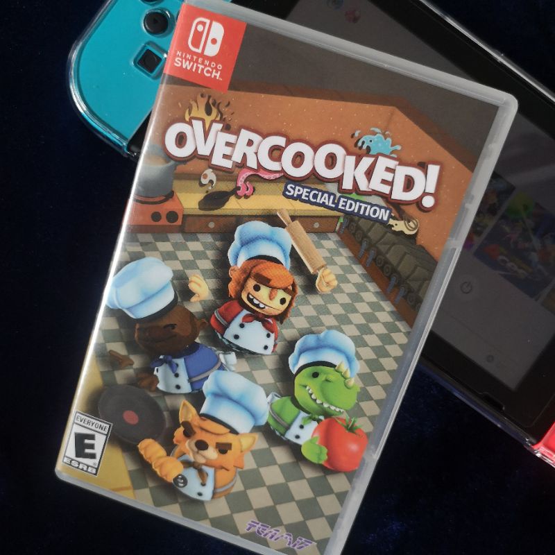 Overcooked แผ่นเกมเครื่อง Nintendo switch มือสอง มือ2