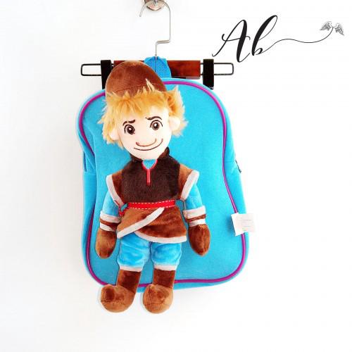 Frozen Kristoff กระเป๋าเป้สะพายหลัง (สีฟ้า)