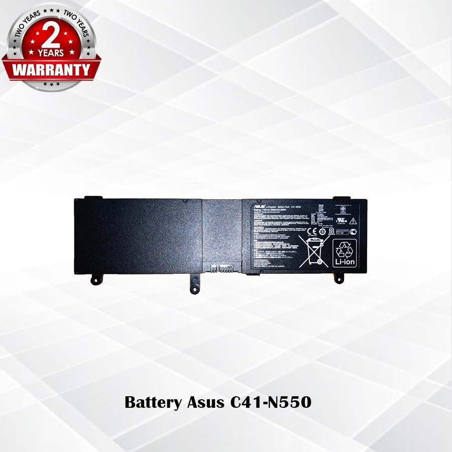 Battery Asus C41-N550 / แบตเตอรี่โน๊คบุ๊ค รุ่น N550 N550J N550JA N550JV N550JK N550X47JV (แท้) *รับป