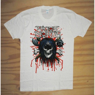 [100% Cotton] Wanyg เสื้อยืดลําลอง แขนสั้น พิมพ์ลาย Rigor Mortis Concert Tour Demons Freaks Thrash Metal Band 1980S สไตล