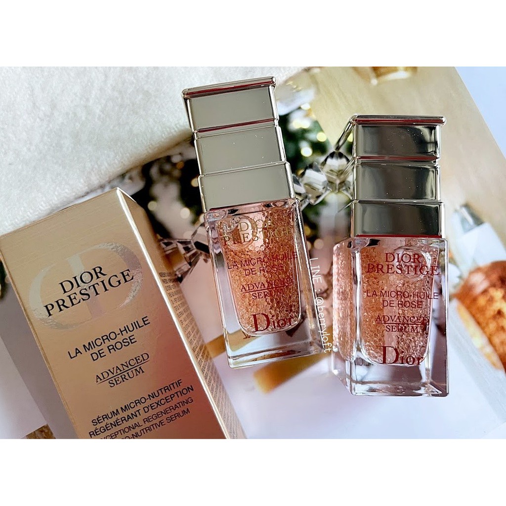 DIOR PRESTIGE La MicroHuile De Rose Advanced Serum 5 ml. Shopee Thailand