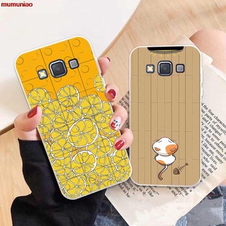 เคสซิลิคอน TPU นิ่ม ลาย 4 สําหรับ Samsung A3 A5 A6 A7 A8 A9 Star Pro Plus E5 E7 2016 2017 2018 TPTTM