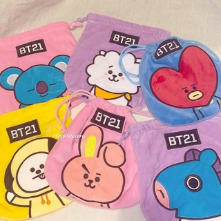 กระเป๋าหูรูด BT21 😍 น่ารัก