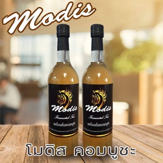 Modis Kombucha 750ml (คอมบูชาสูตรจัน 1ชุดมี 2ขวด)