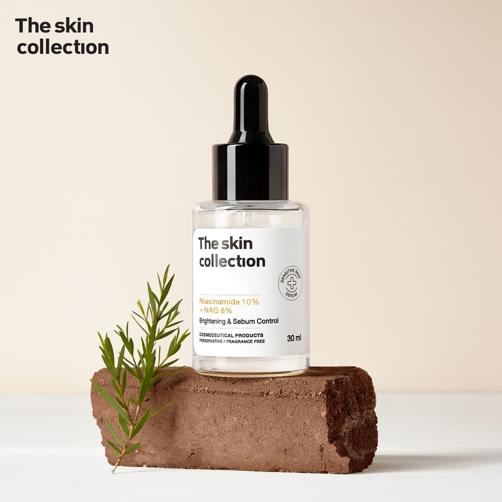 เซรั่มฟื้นฟูผิว จากรอยดำ รอยแดง The Skin Collection Serum Niacinamide10% + NAG8% 30ml