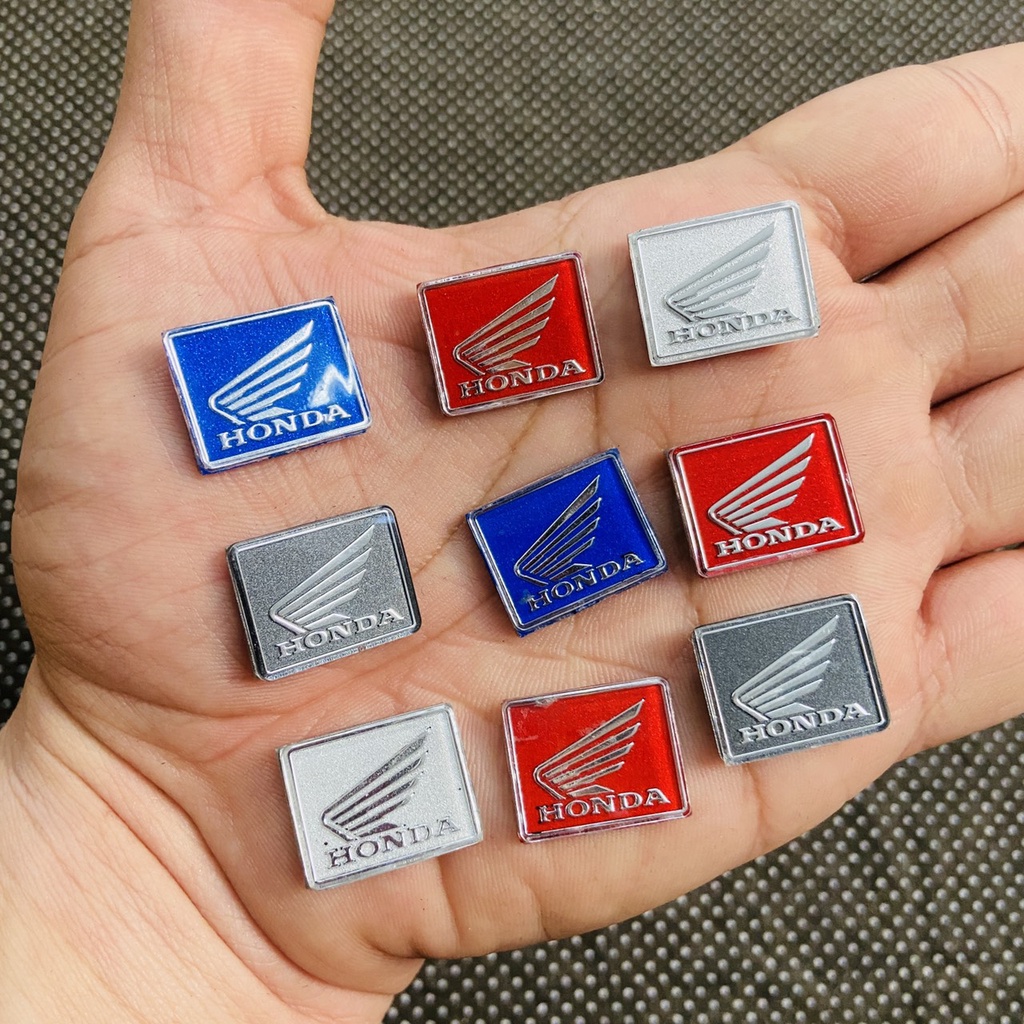 [ZIN 1 รายการโลโก้] SMALL HONDA BIRD WING LOGO STAMP XIIU SIEU CAR DECORATION SUPER ZIN STICKY
