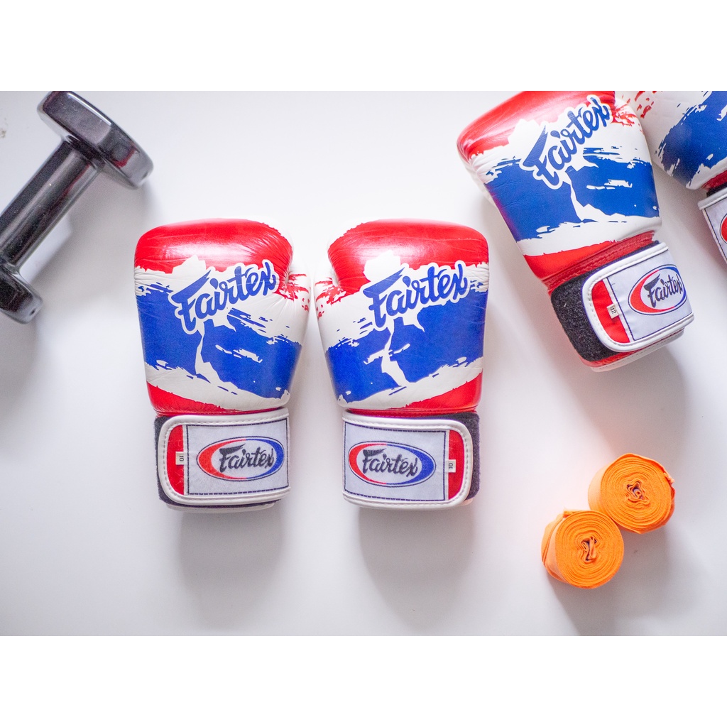Gants De Boxe Fairtex BGV1 Thai Pride - Taille 10 Oz - Qualité Professionnelle Pour Entraînement